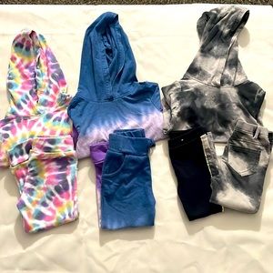 Long sleeve matching tops